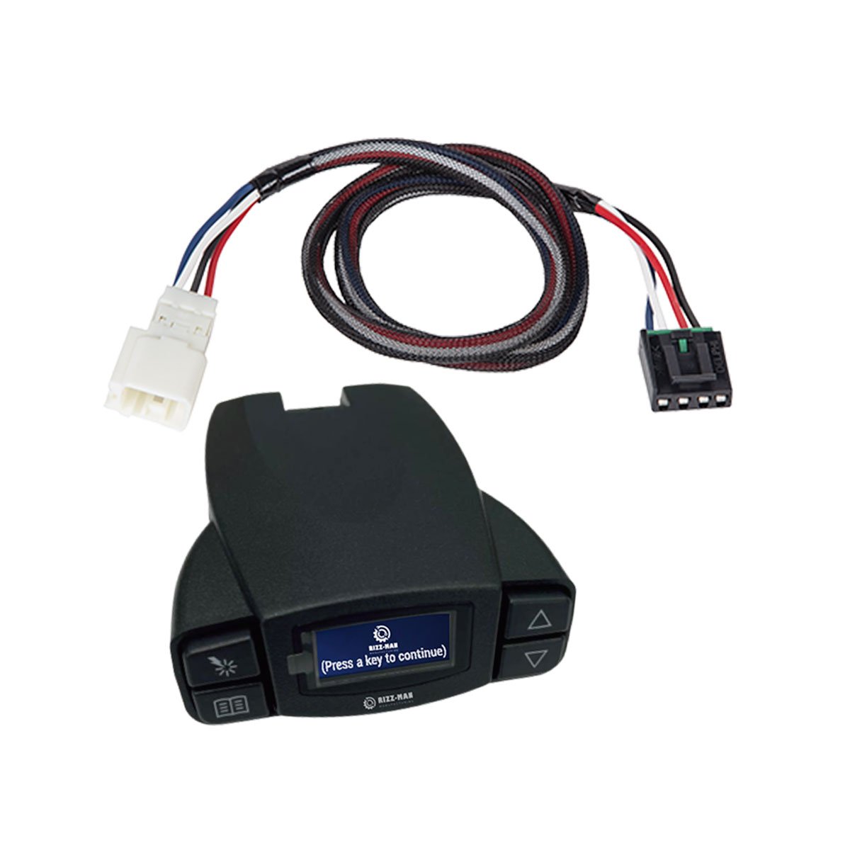 Rizz-Man Manufacturing 90195 Brake Controller with Wiring Harness, Compatible with Subaru Ascent