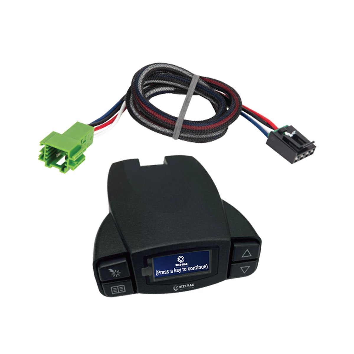 Rizz-Man Manufacturing 90195 Brake Controller with Wiring Harness, Compatible Mercedes-Benz GL350, GL450, GL550, GLE350, GLE43 AMG, GLE550, GLE63 GLS450, GLS550, GLS63 ML250, ML350, ML400