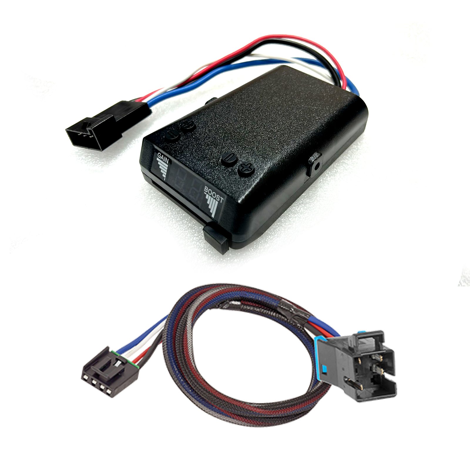 Rizz-Man Manufacturing 8508211 Brake Controller with Wiring Harness, Compatible with Freightliner SL, XC, 8508211+vehicle27