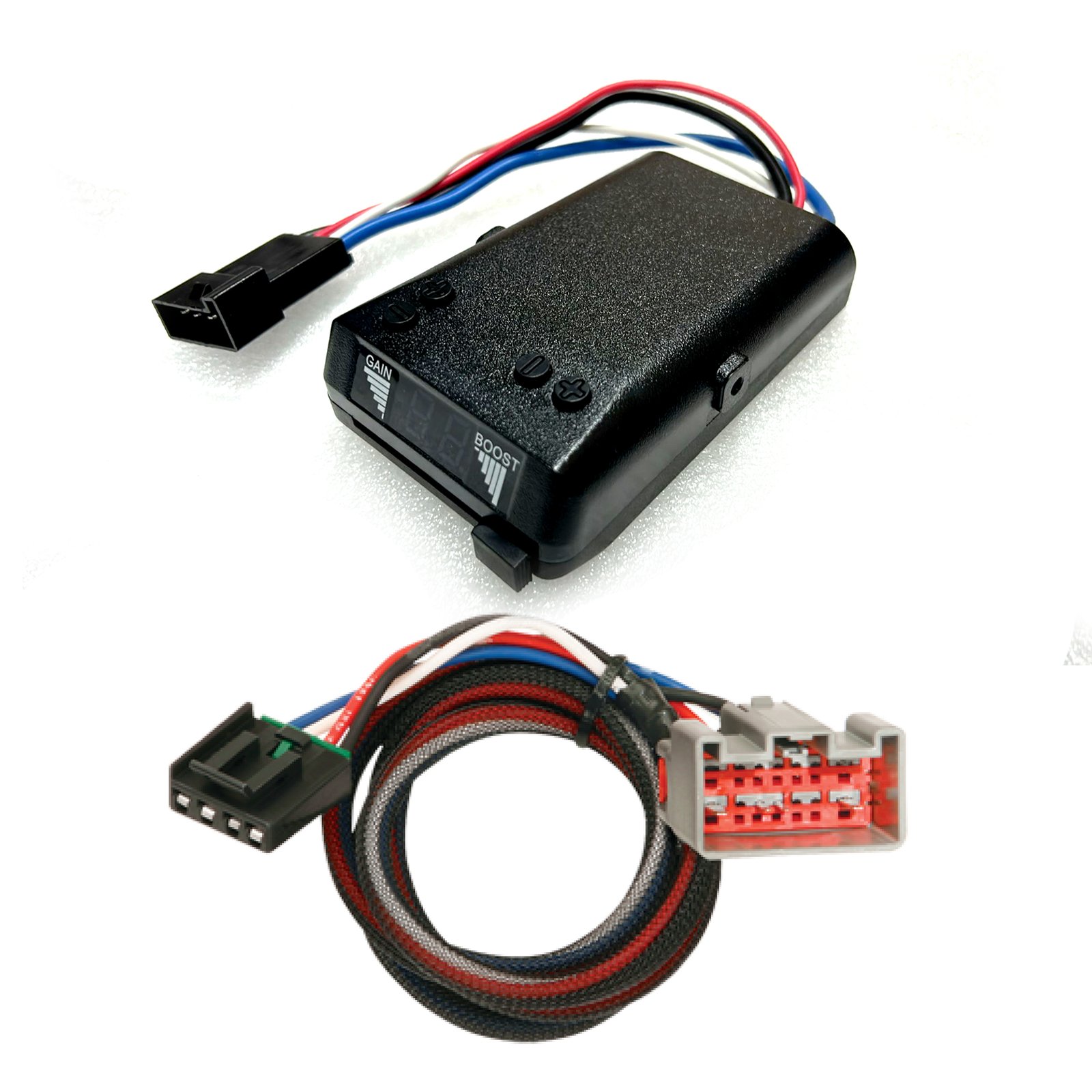 RIZZ-Man 8508211 Brake Controller with Wiring Harness, Compatible with Ford Expedition, F-150, F-250 Super Duty, F-350 Super Duty, F-450 Super Duty, F-550 Super Duty, Flex, Lincoln MKT, Navigator