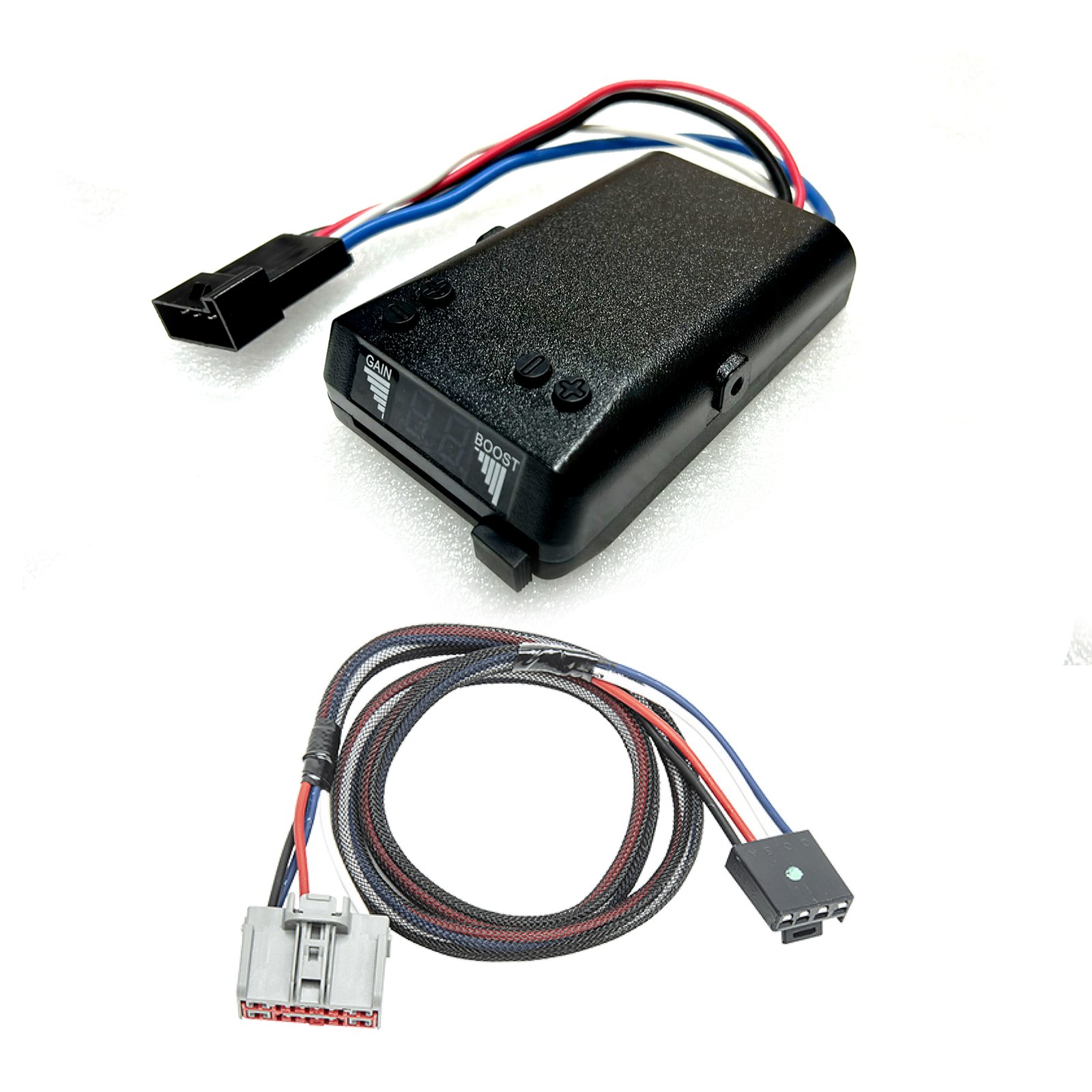 Rizz-Man Manufacturing 8508211 Brake Controller with Wiring Harness, Compatible with Chevrolet Silverado, GMC Sierra, 8508211+vehicle64
