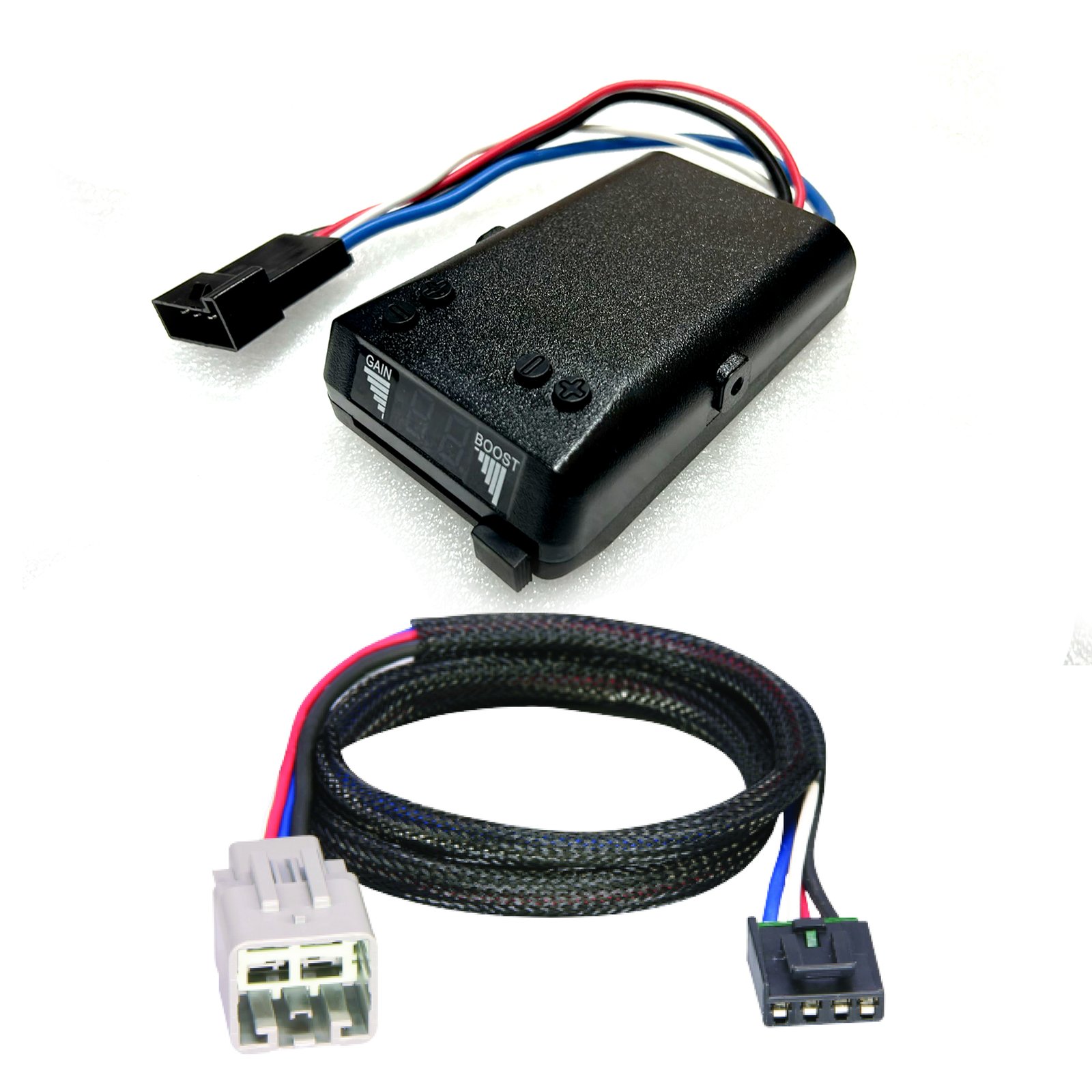 Rizz-Man Manufacturing 8508211 Brake Controller with Wiring Harness, Compatible with Ford F-250 Super Duty, F-350 Super Duty, F-450 Super Duty, F-550 Super Duty, 8508211+vehicle65