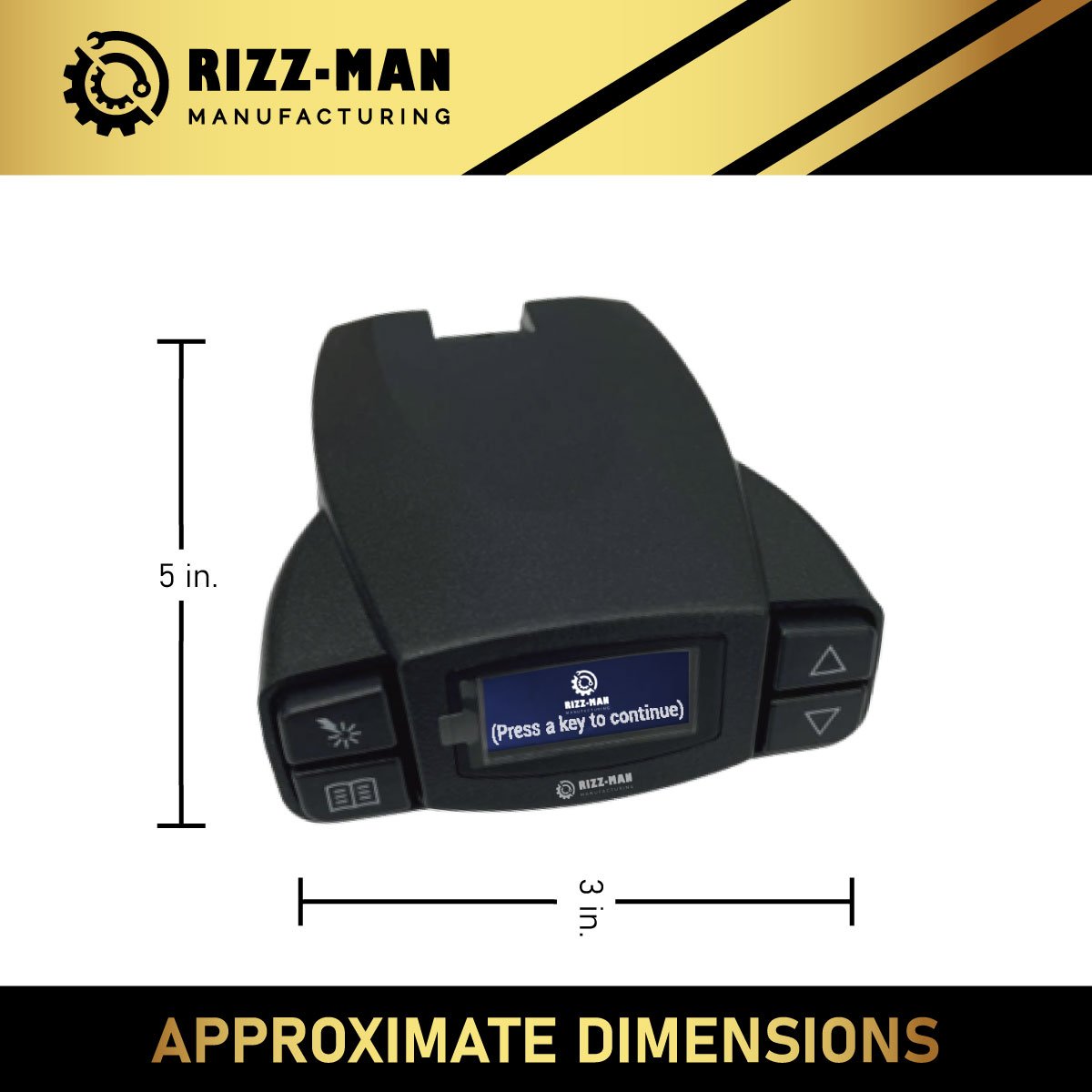 RIZZ-Man 90195 Brake Controller with Wiring Harness, Compatible with Acura MDX - Image 4