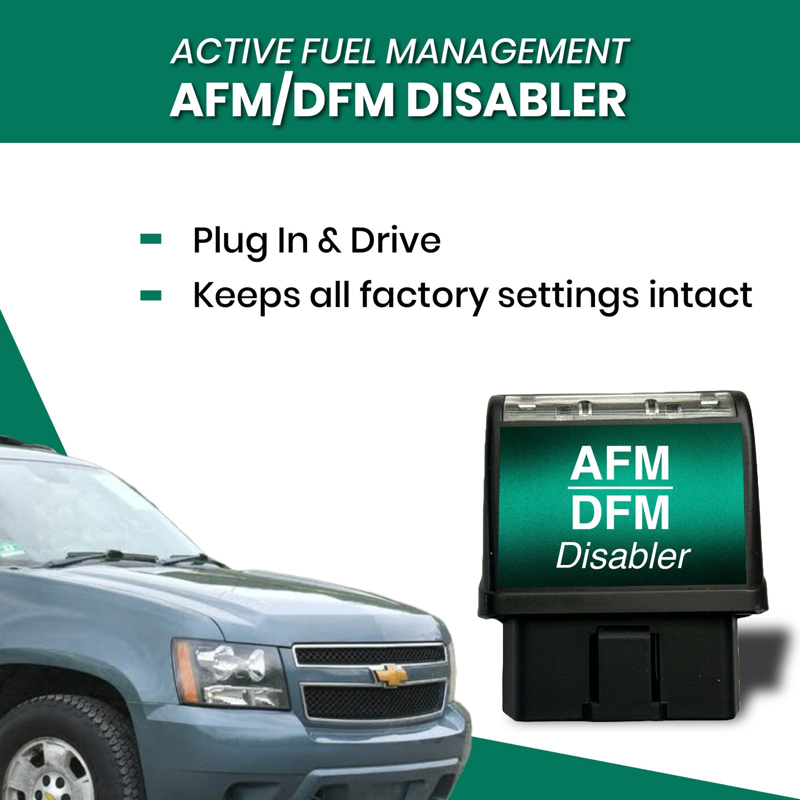 Rizz-Man RA003 AFM/DFM Cylinder Activator – Performance Module for GM 4.3L–6.2L Engines (Chevy Silverado, Tahoe, GMC Sierra, Yukon, Cadillac Escalade) - Image 2