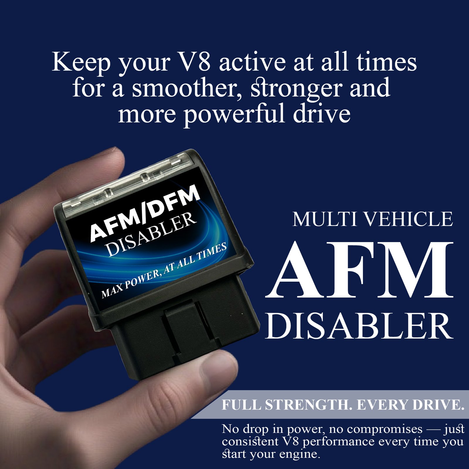 Rizz-Man RA003 AFM/DFM Disabler Module for GM V6/V8 4.3L-6.2L Engines – Compatible with Chevy Silverado, Tahoe, GMC Sierra, Yukon, Cadillac Escalade – All Cylinders Active Performance Enhancer - Image 2